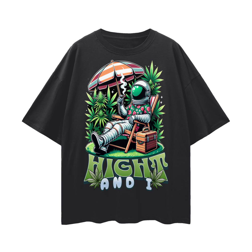 Streetwear Loose Drop Shoulder T-Shirt