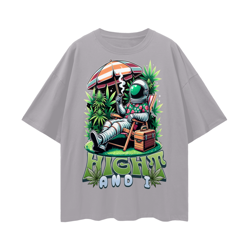 Streetwear Loose Drop Shoulder T-Shirt