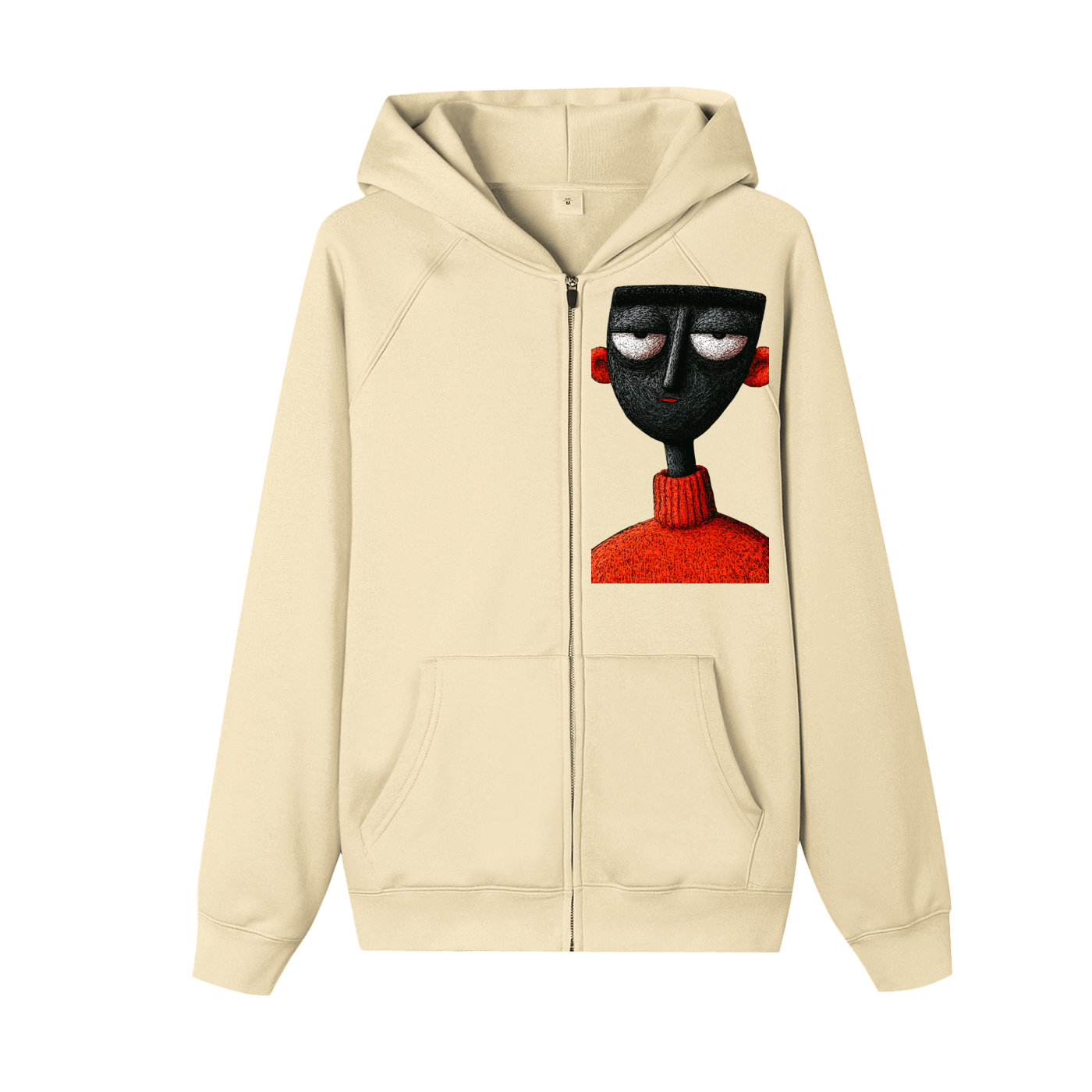 Essential Zip-up Fleece Hoodie