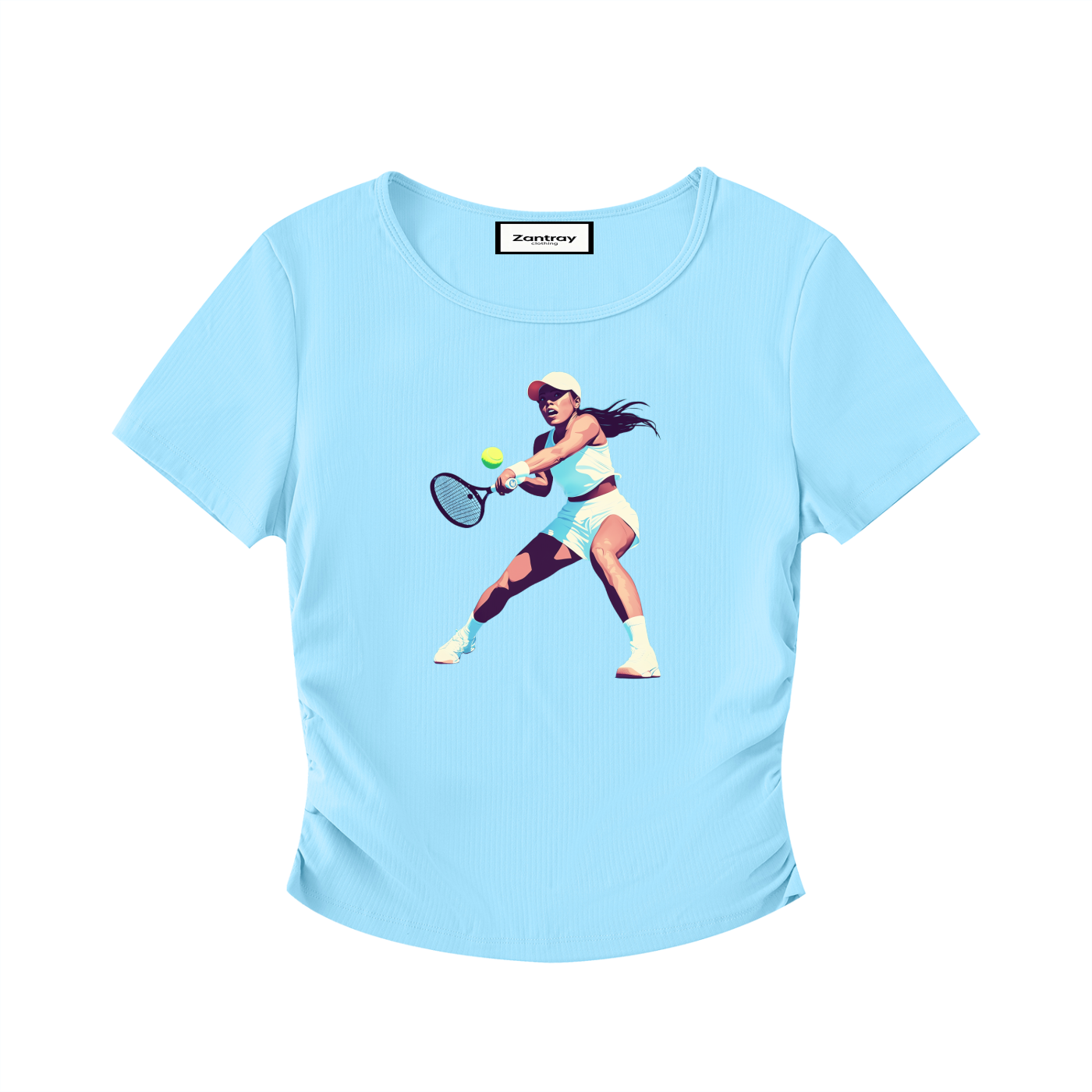 Ruched Bodycon Crop Top