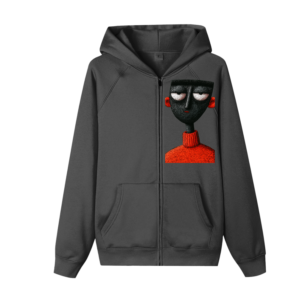 Essential Zip-up Fleece Hoodie