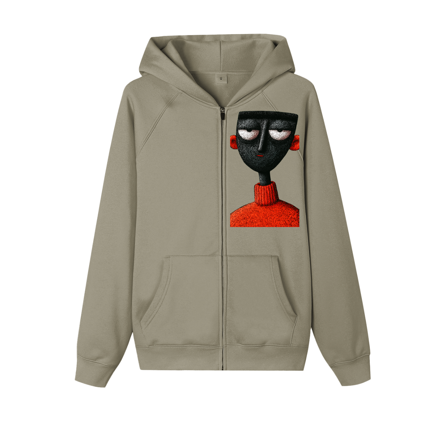 Essential Zip-up Fleece Hoodie