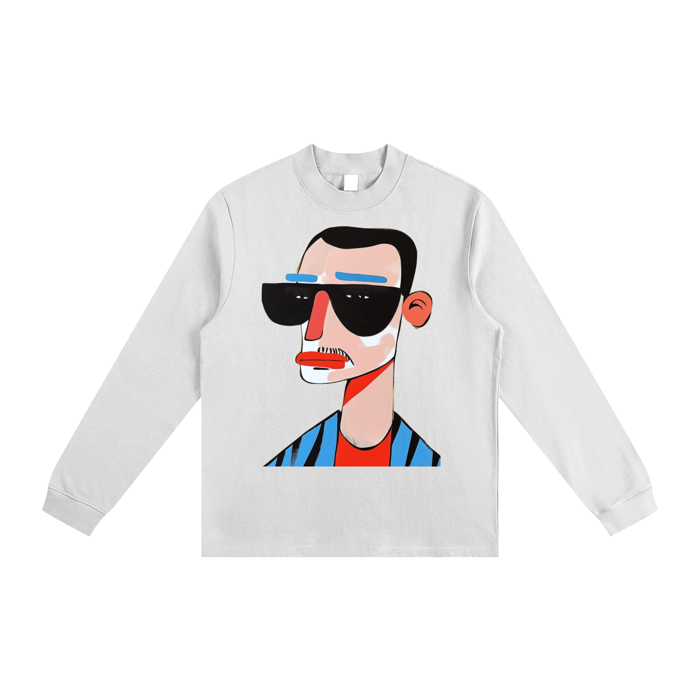 Essential Non-Shrink Mock Neck Sweatshirt