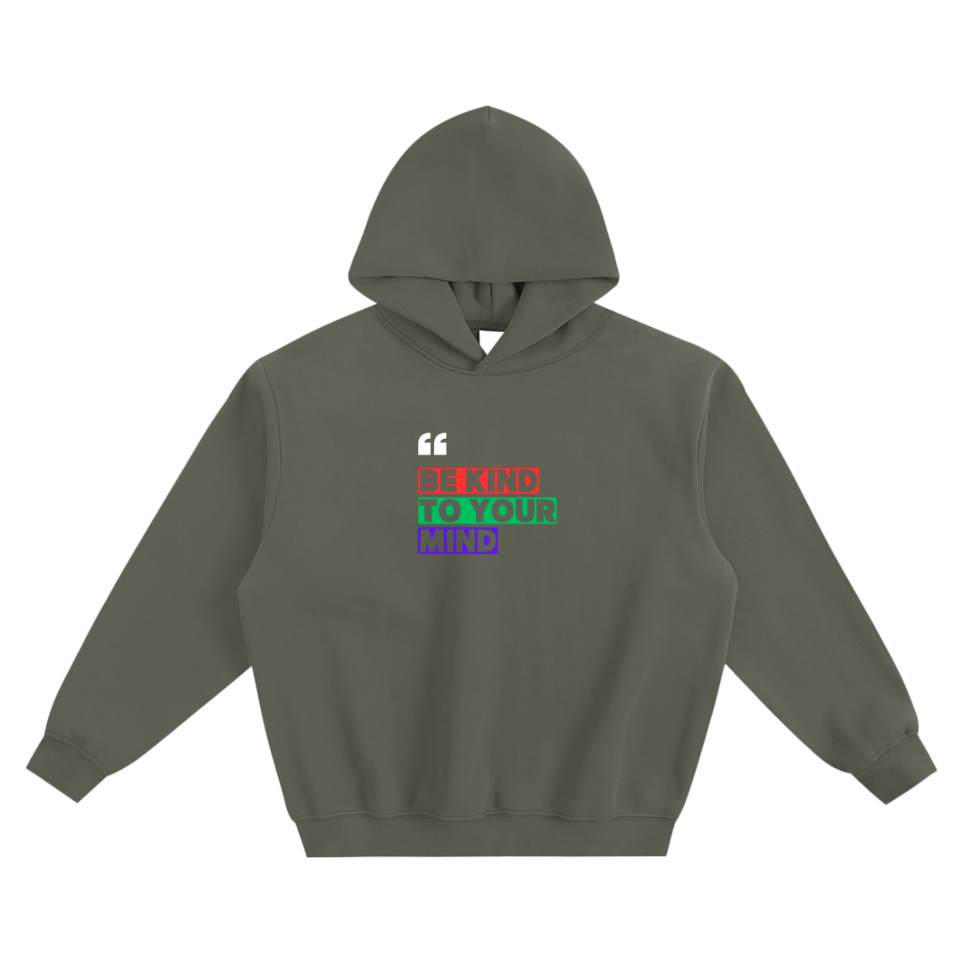 Fleeced Boxy Hoodie