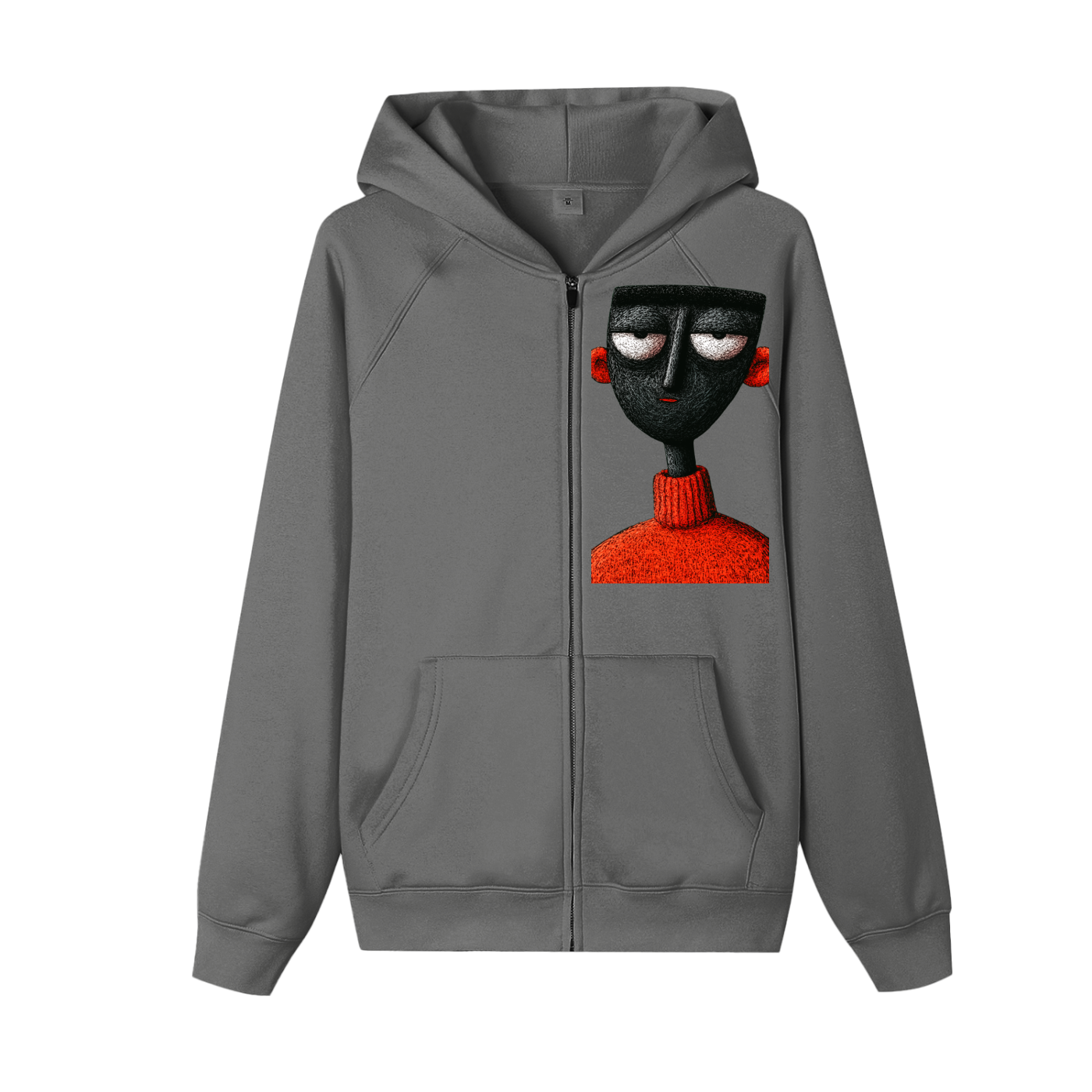 Essential Zip-up Fleece Hoodie