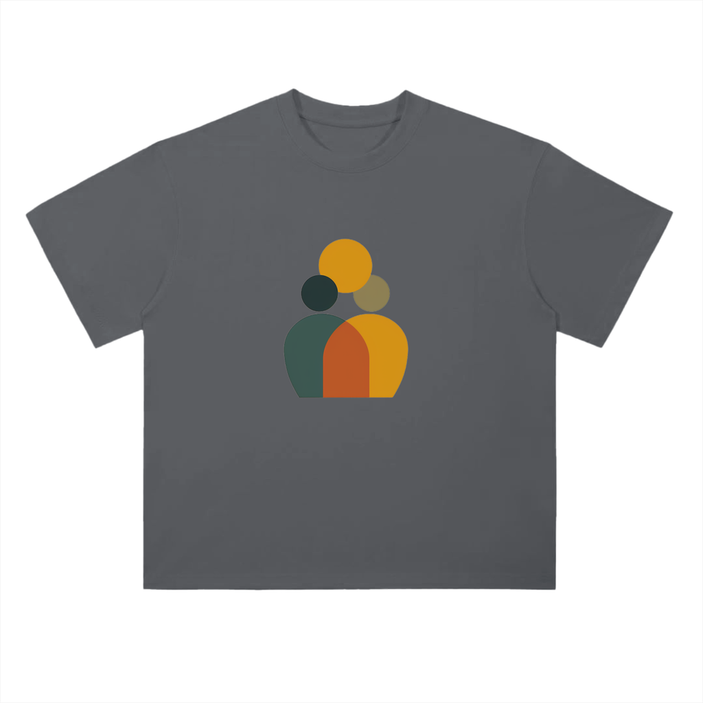 Heavyweight Drop Shoulder Cotton T-Shirt