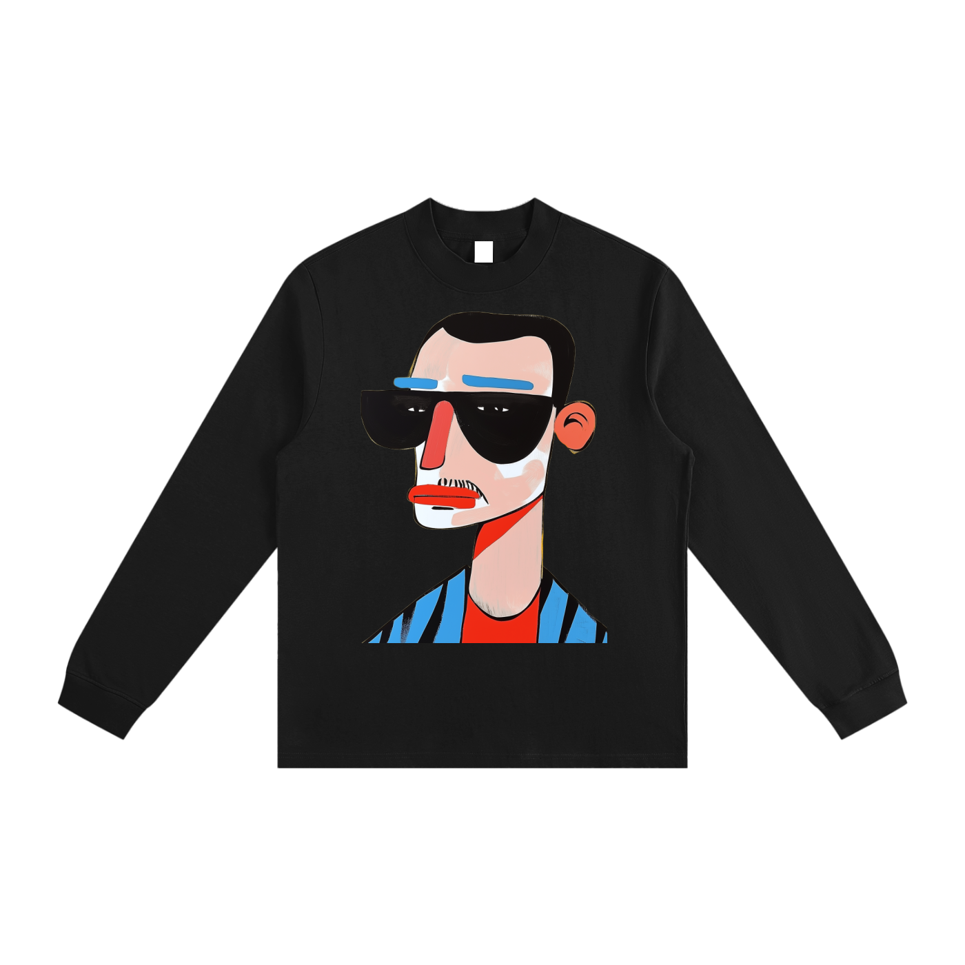 Essential Non-Shrink Mock Neck Sweatshirt