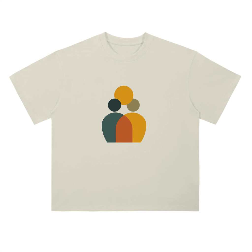 Heavyweight Drop Shoulder Cotton T-Shirt