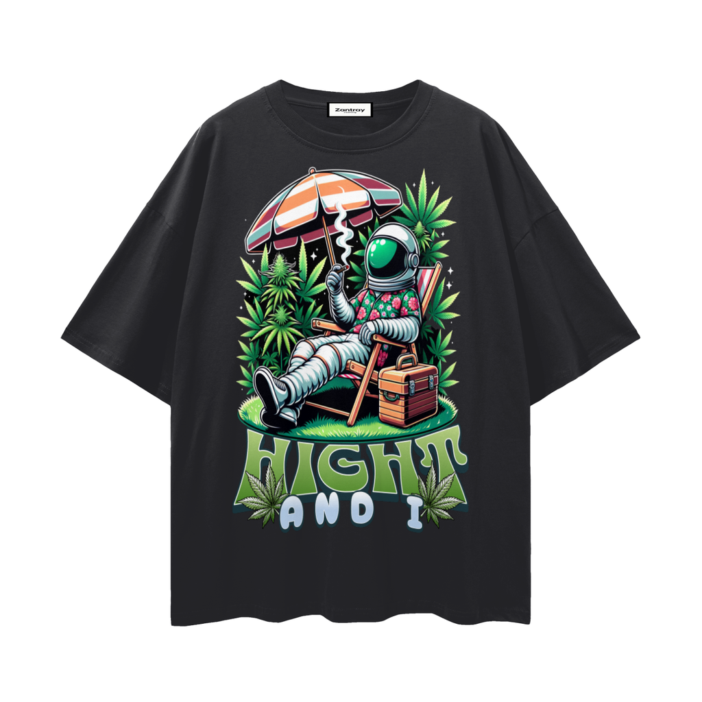 Streetwear Loose Drop Shoulder T-Shirt